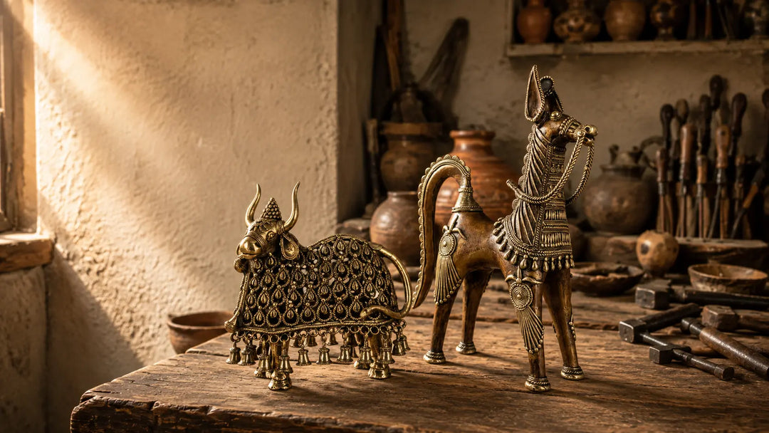 What is a GI Tag? The Story Behind Bastar Dhokra Art and Wrought Iron Craft