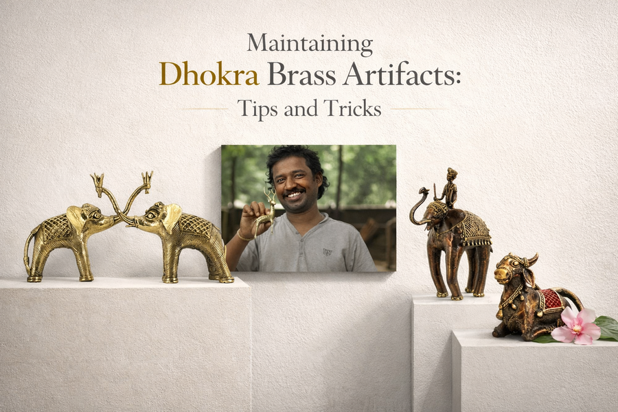Maintaining Dhokra Brass Artifacts: Tips and Tricks