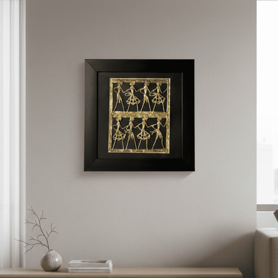 Bastar Frame Brass wall frames | Bastar Art frames | Shambhavi Creations