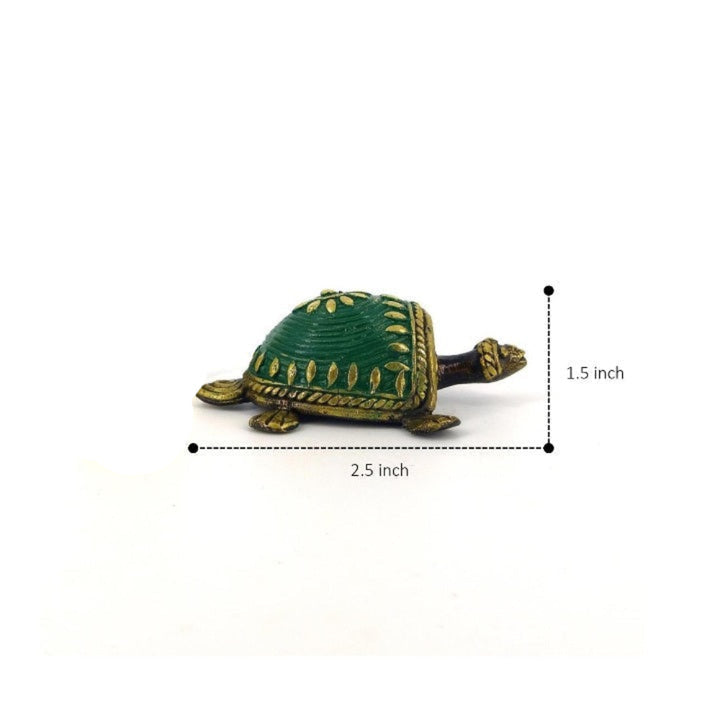 astar Dokra art brass tortoise miniature home décor
